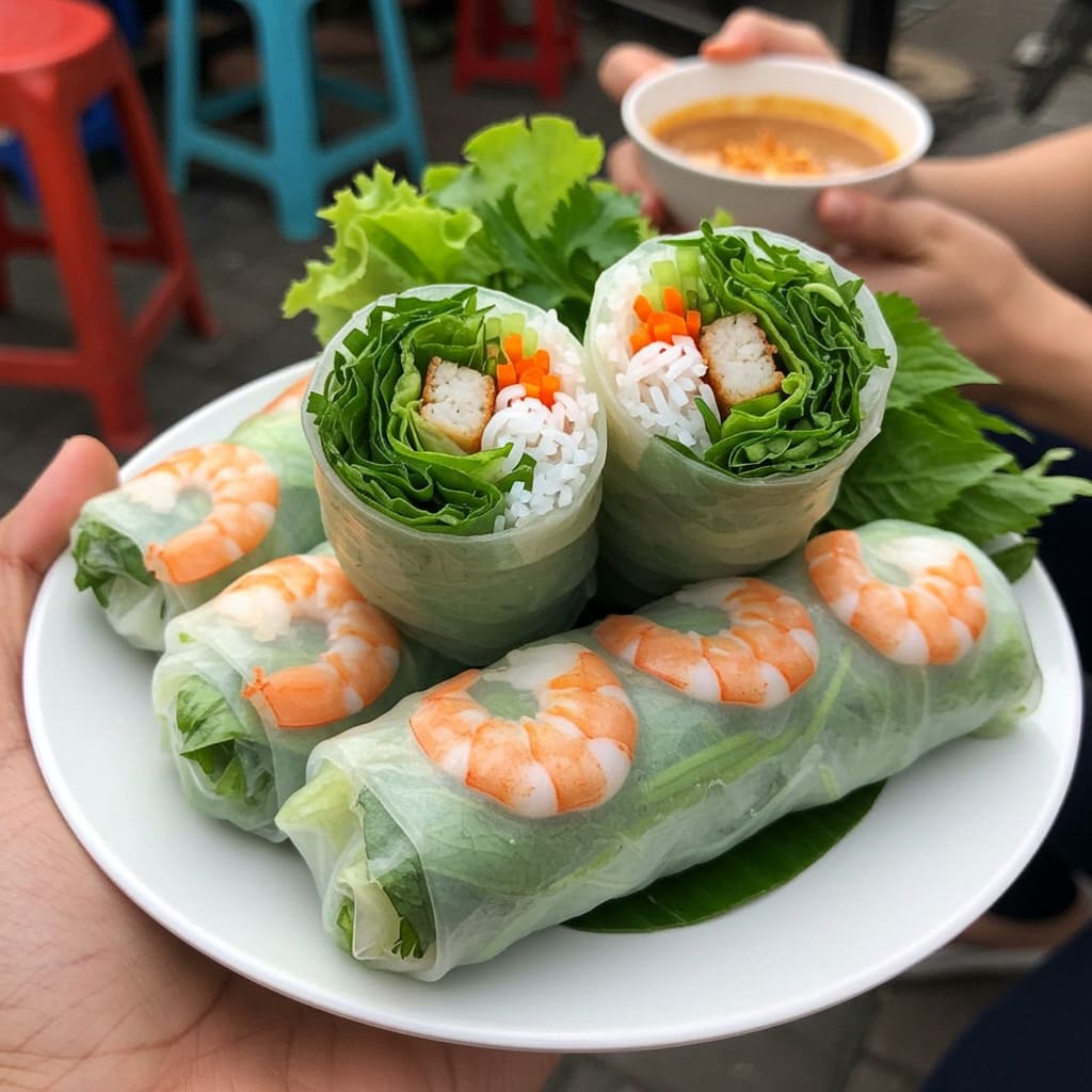 Gỏi cuốn Da Nang stall Vietnamese Street Food Nomads: Your 2025 Guide to Top Dishes